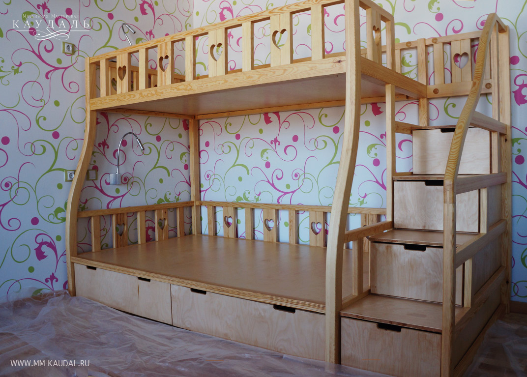 Мебель из сосны для детской комнаты